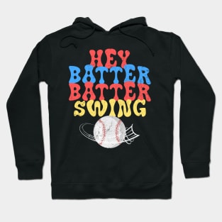 Hey Batter Batter Swing Baseball Hoodie